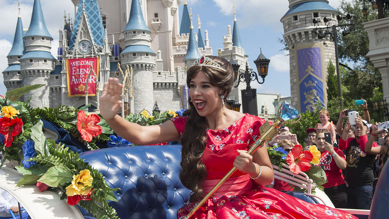 Disney Parks, Princess Elena of Avalor, the first Latin-inspired Disney princess, 2016.