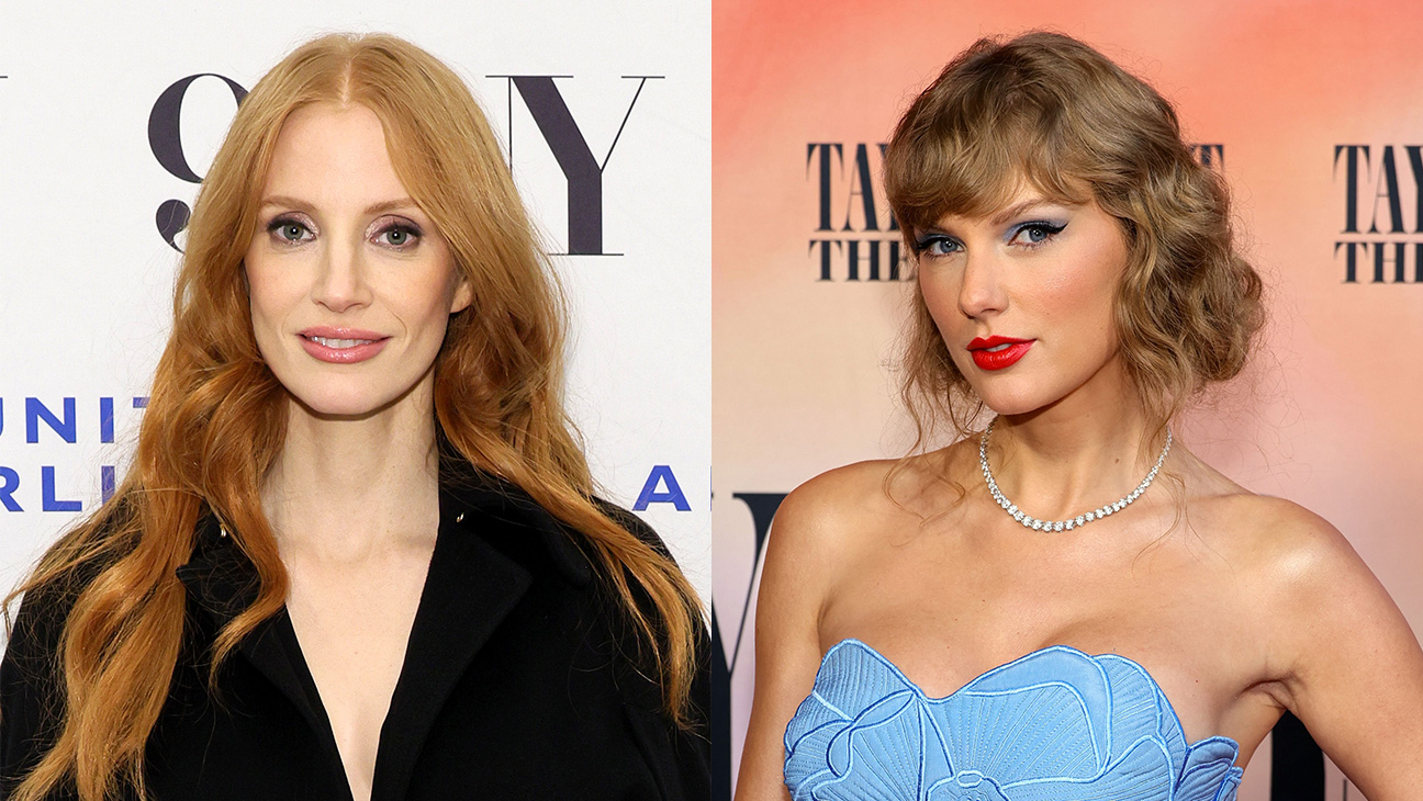 Jessica Chastain and Taylor Swift